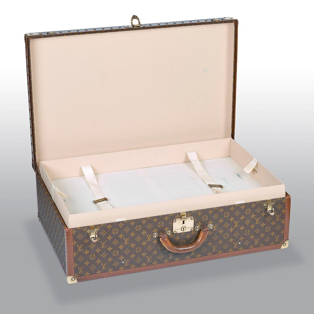 Louis Vuitton Alzer 80 Monogram Trunk 5