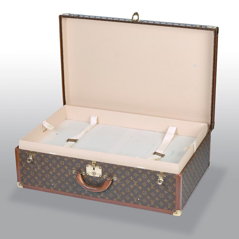 Louis Vuitton Alzer 80 Monogram Trunk 3