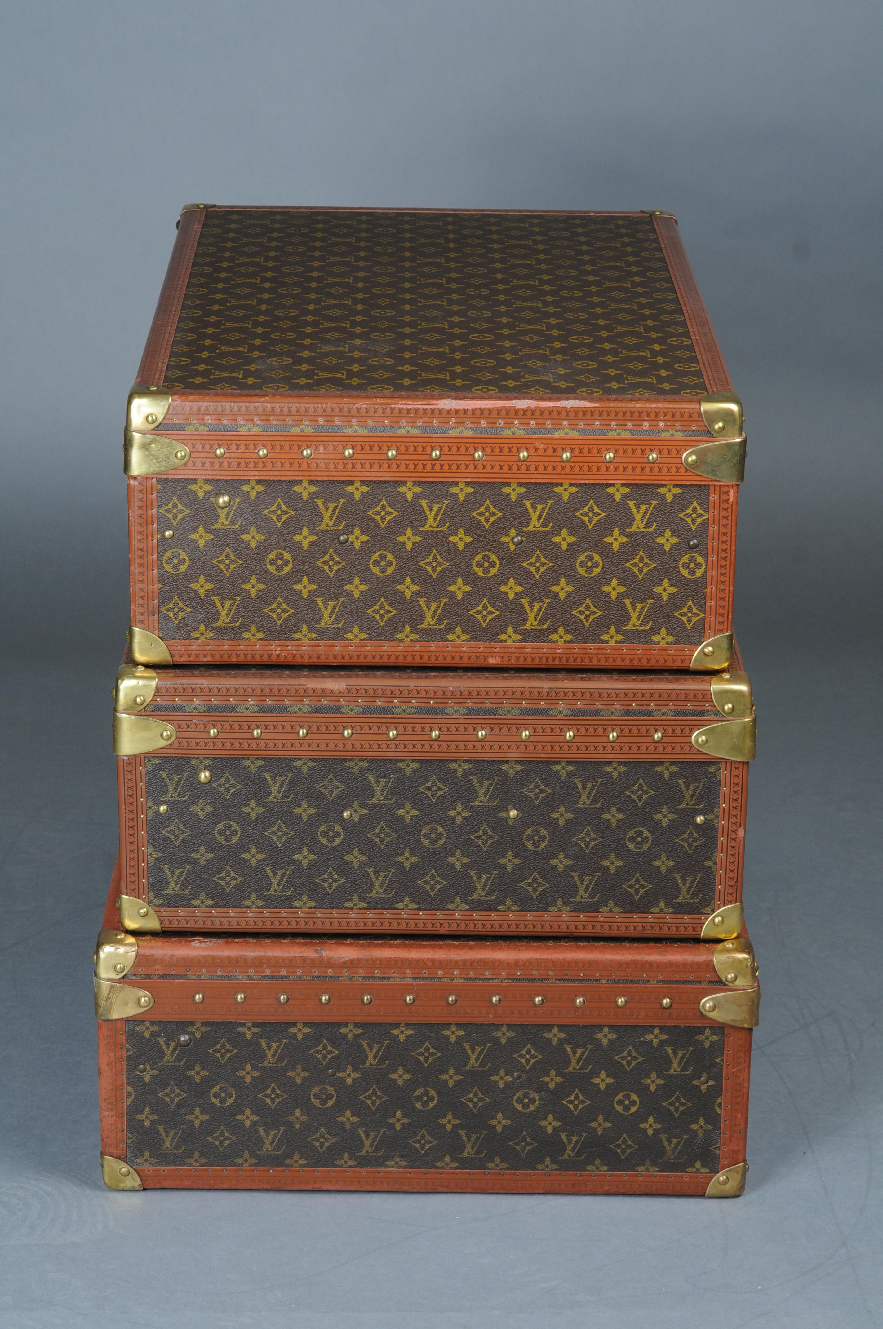 Louis Vuitton Alzer Suitcase 80s, 75s, 70s, Eifel Tower  For Sale 6