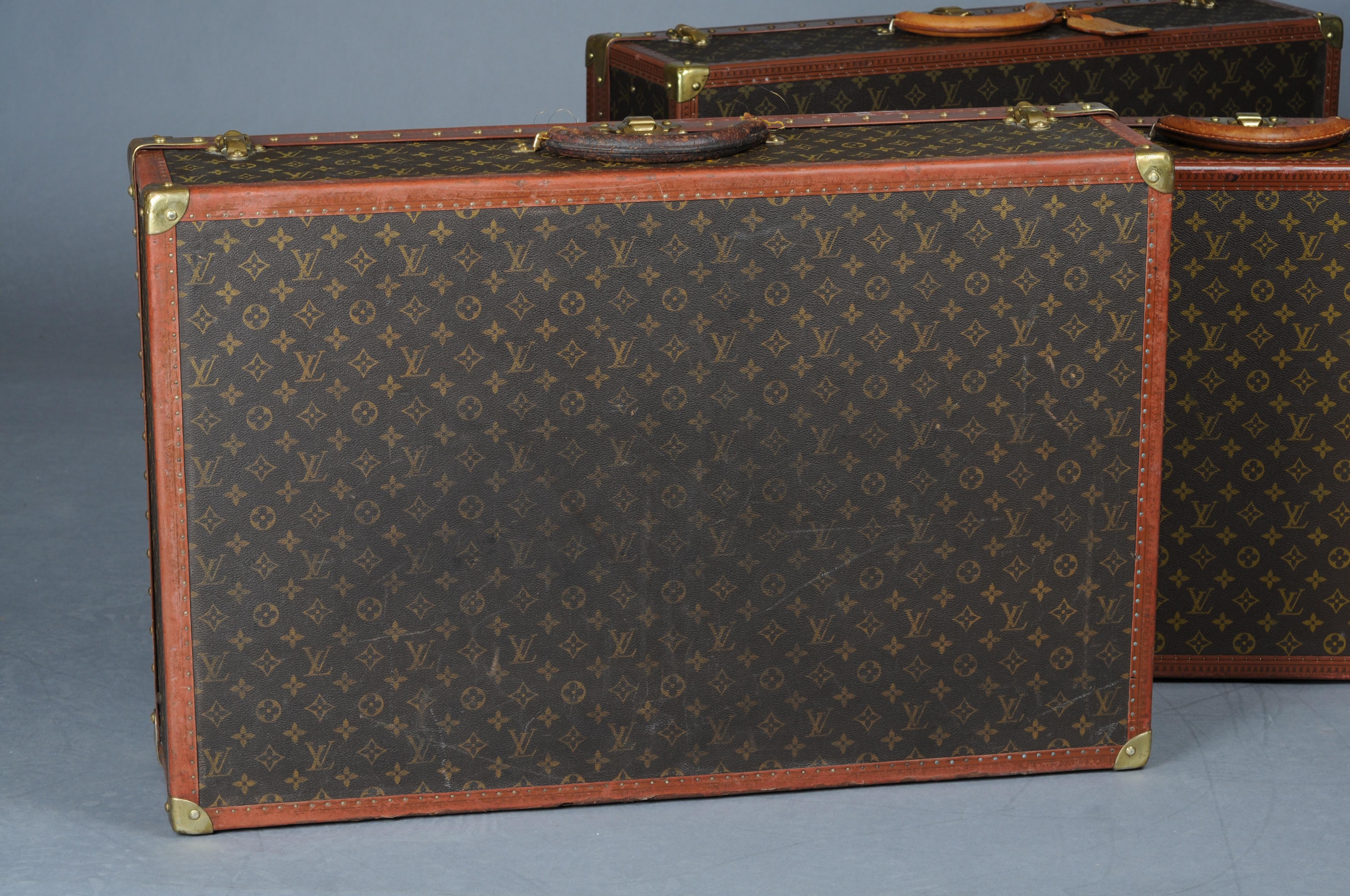 Louis Vuitton Alzer Suitcase 80s, 75s, 70s, Eifel Tower  For Sale 15