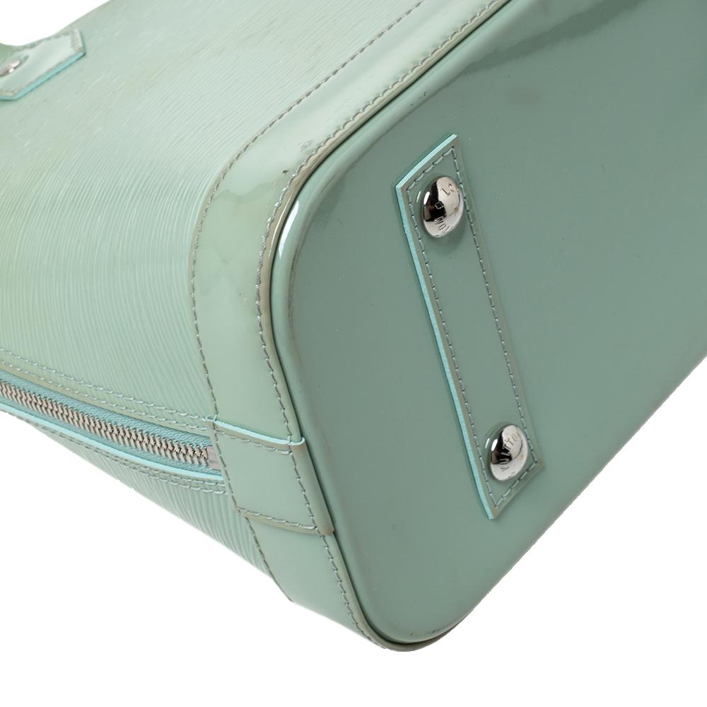 Louis Vuitton Amande Electric Epi Leather Alma PM Bag For Sale 6