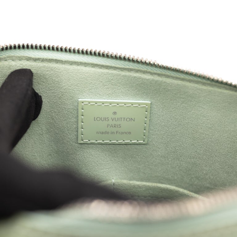 Louis Vuitton Amande EPI Vernis Leather Alma PM Top Handle Bag, 2014. For Sale 6