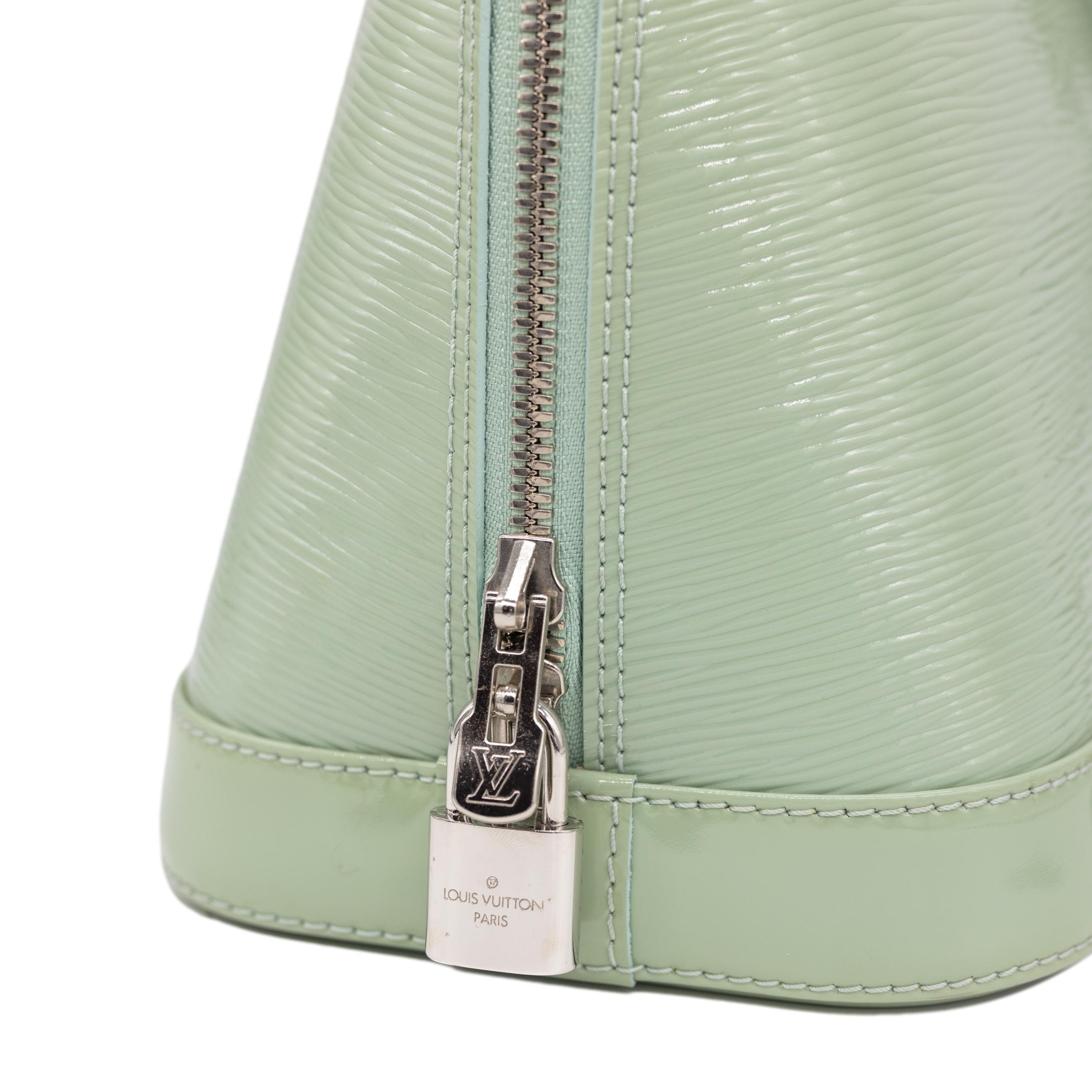 Women's or Men's Louis Vuitton Amande EPI Vernis Leather Alma PM Top Handle Bag, 2014.