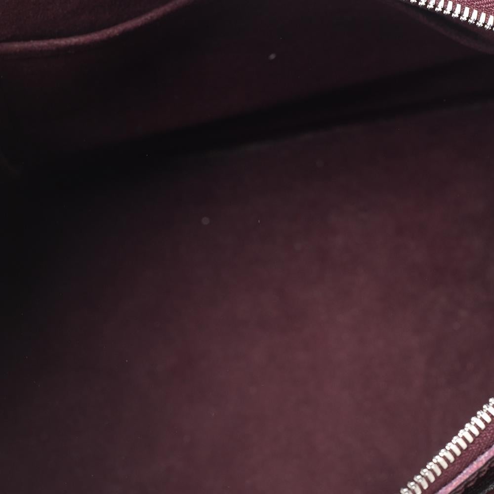 Louis Vuitton Amarante Electric Epi Leather Alma GM Bag 5