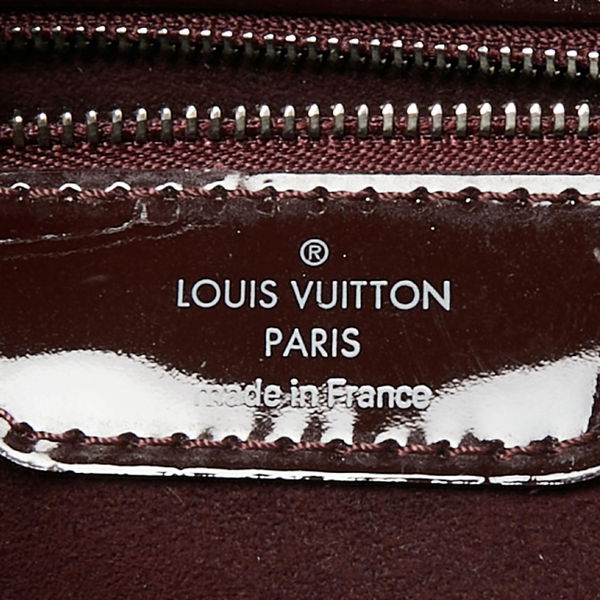 Louis Vuitton Amarante Electric Epi Leather Mirabeau GM Bag 6