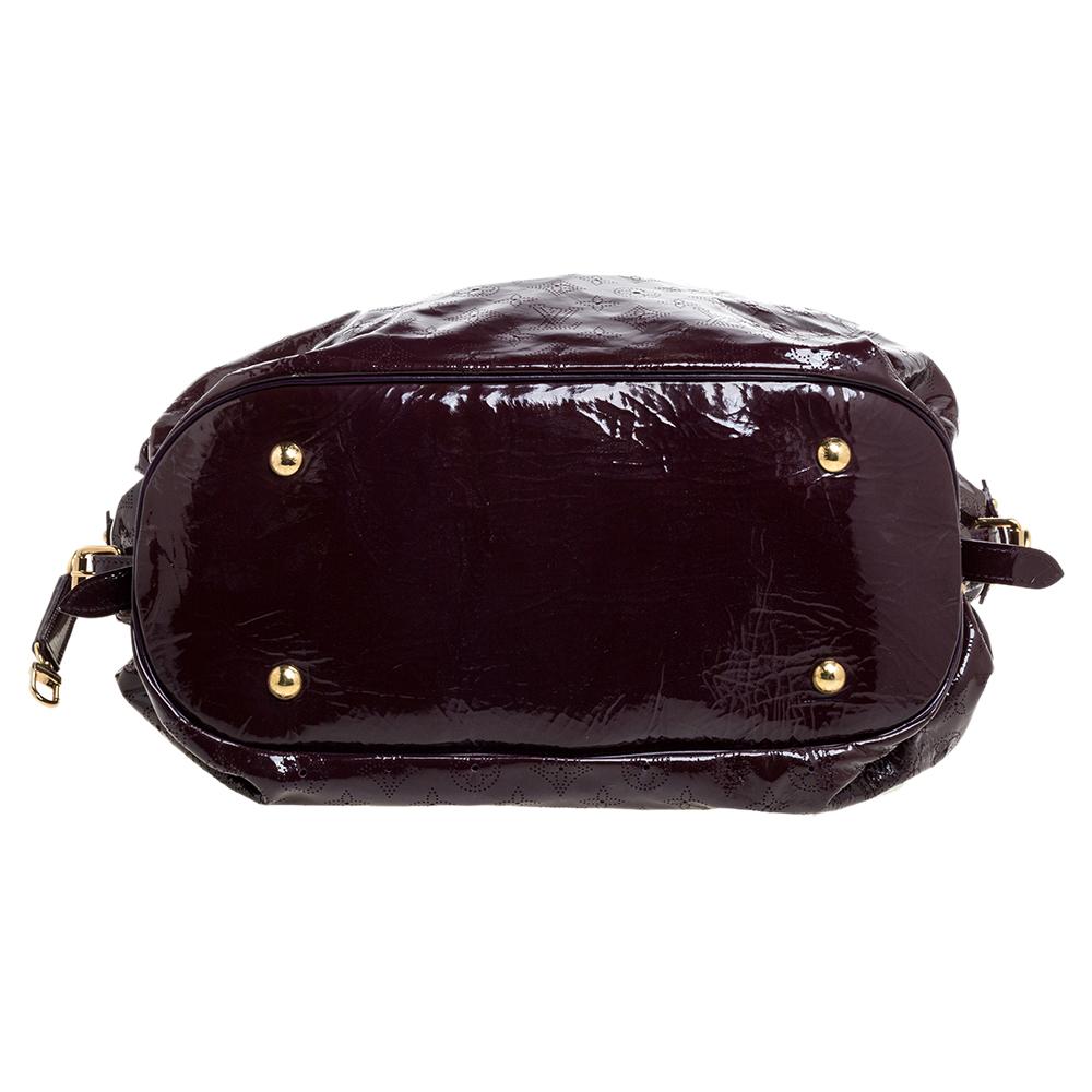 Women's Louis Vuitton Amarante Mahina Patent Leather Limited Edition Surya XL Bag