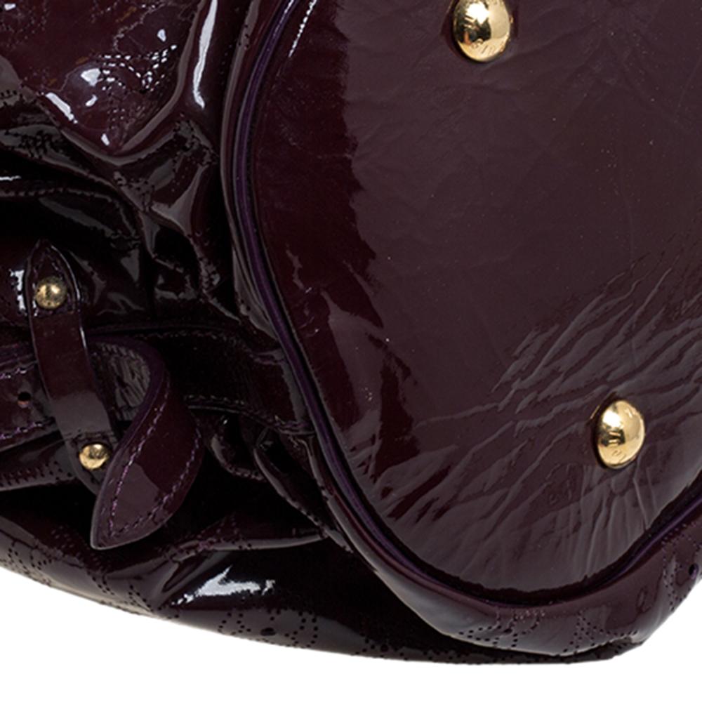 Louis Vuitton Amarante Mahina Patent Leather Limited Edition Surya XL Bag 1