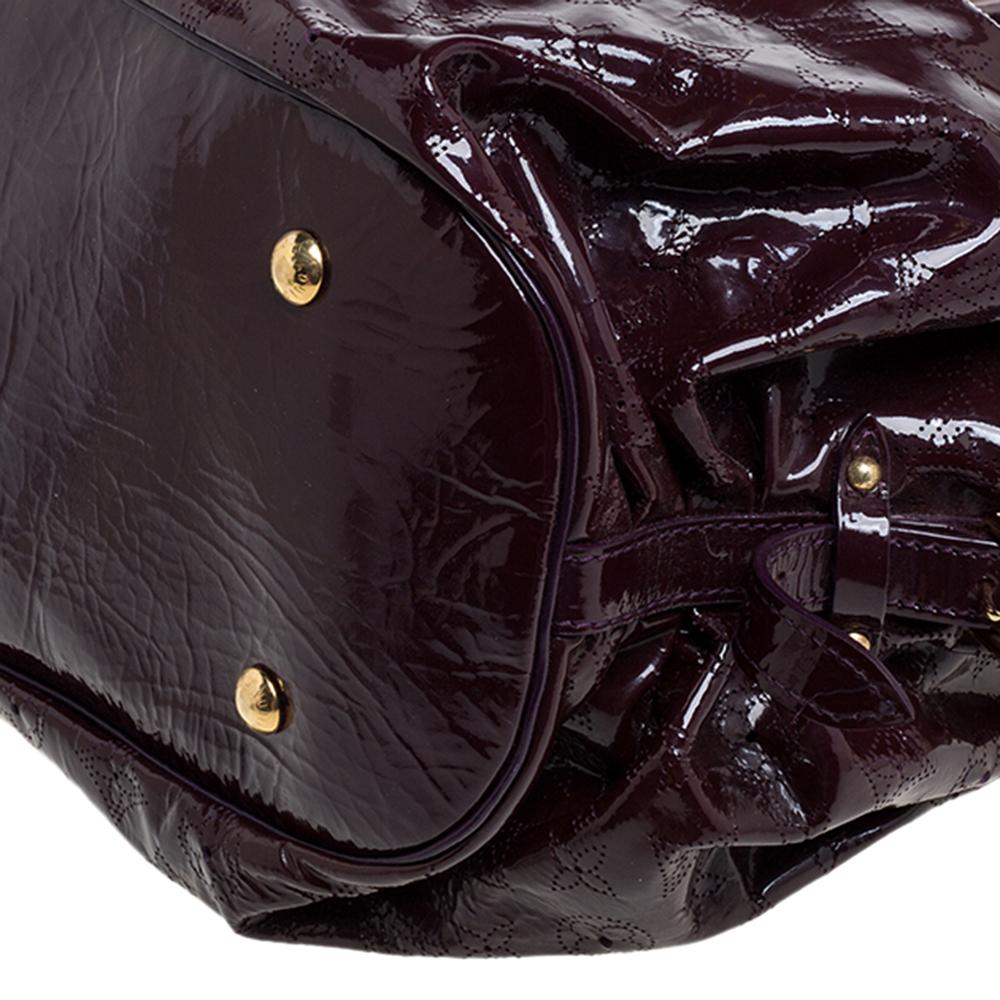 Louis Vuitton Amarante Mahina Patent Leather Limited Edition Surya XL Bag 2