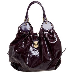 Louis Vuitton Amarante Mahina Patent Leather Limited Edition Surya XL Bag