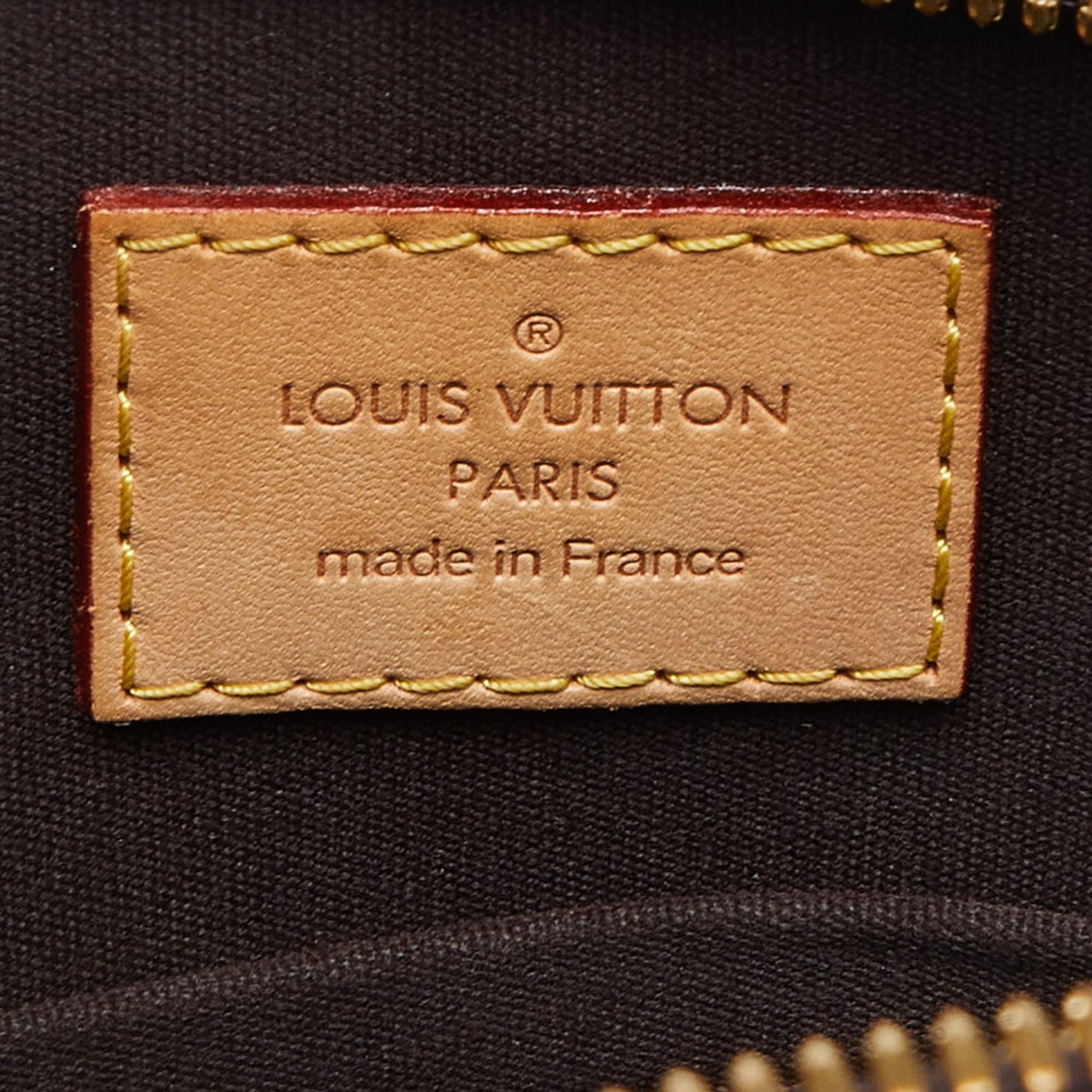 Louis Vuitton Amarante Monogram Vernis Alma BB Bag 7