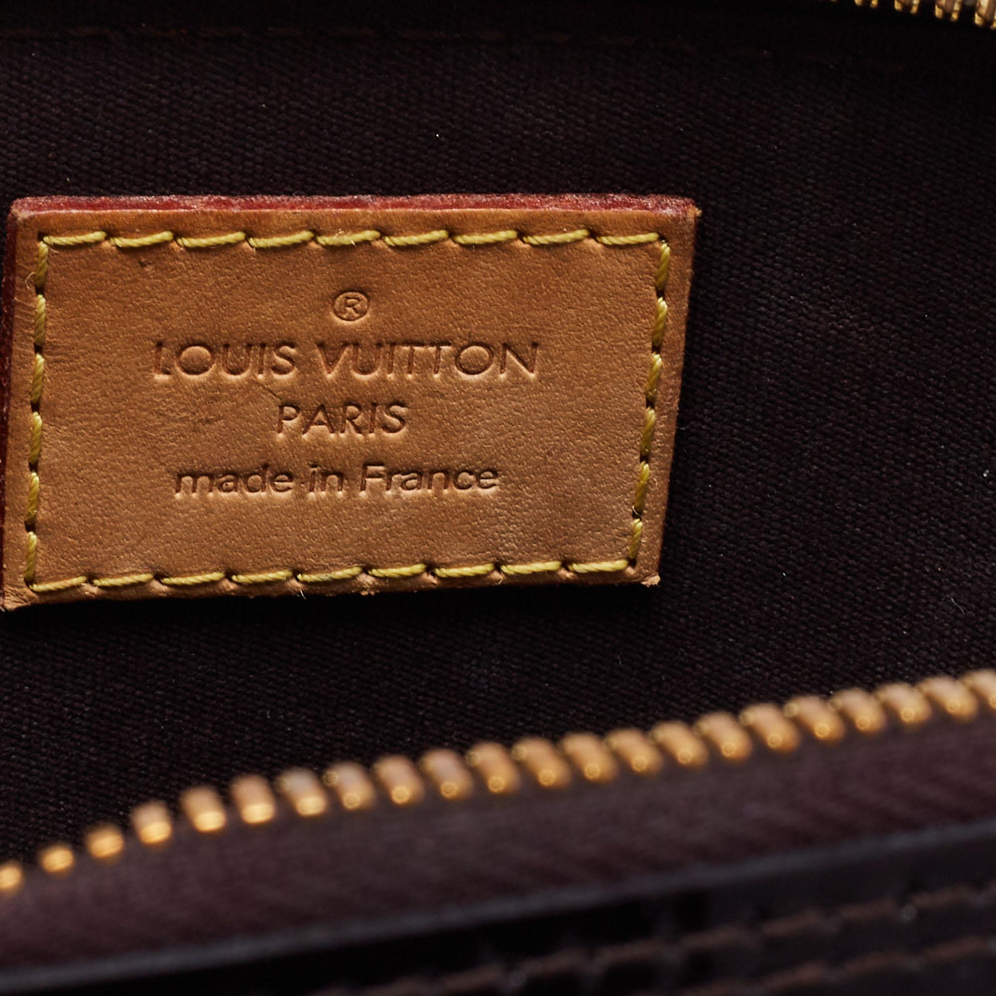 Louis Vuitton Amarante Monogram Vernis Alma BB Bag 5