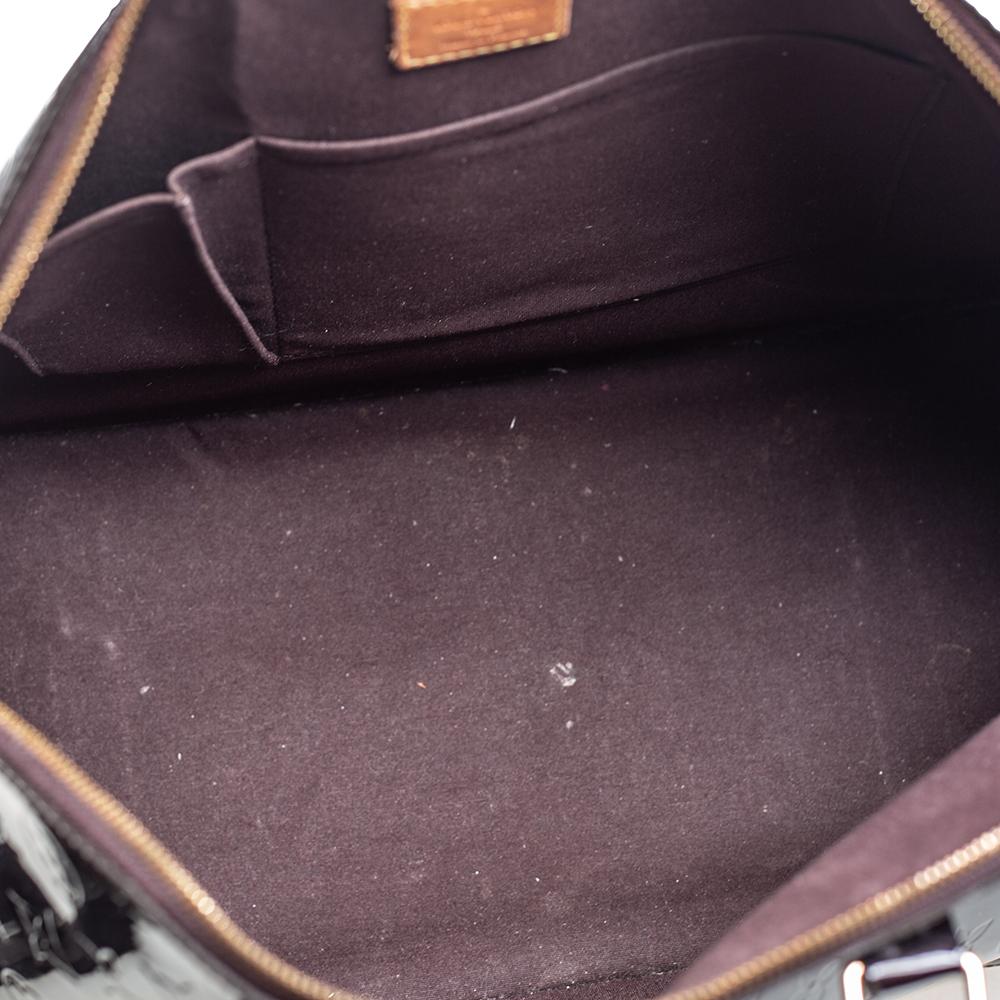 Louis Vuitton Amarante Monogram Vernis Alma GM Bag 3