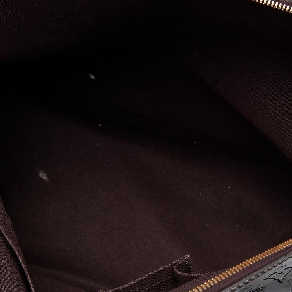 Louis Vuitton Amarante Monogram Vernis Alma GM Bag 6