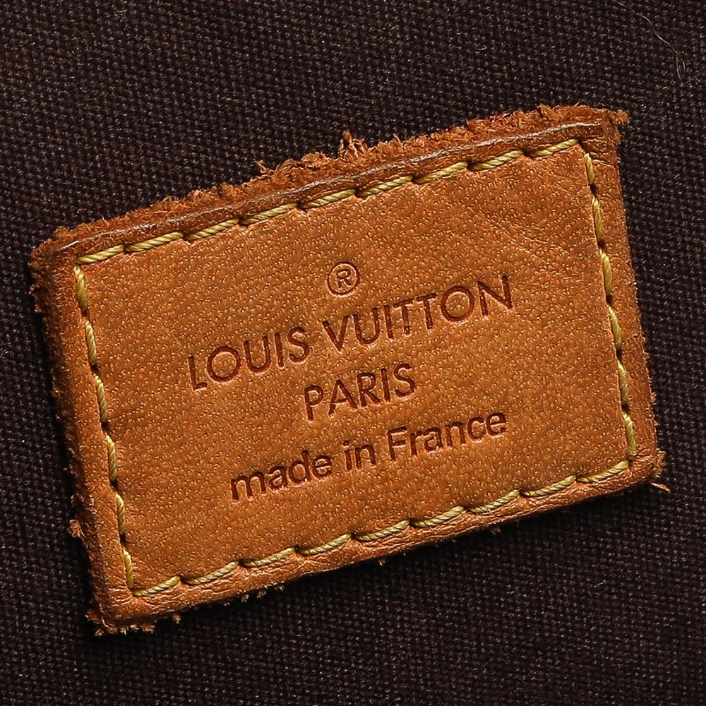 Louis Vuitton Amarante Monogram Vernis Alma GM Bag 9