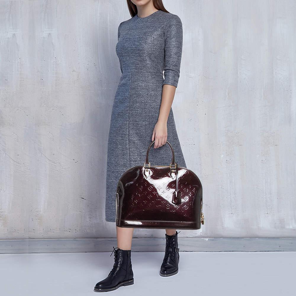 Introduced by Gaston Louis Vuitton in 1934 the Alma is defined by elegant curves and notable features. From one of the most iconic collections of Louis Vuitton this GM bag is imbued with exquisite craftsmanship and historic details. Constructed from