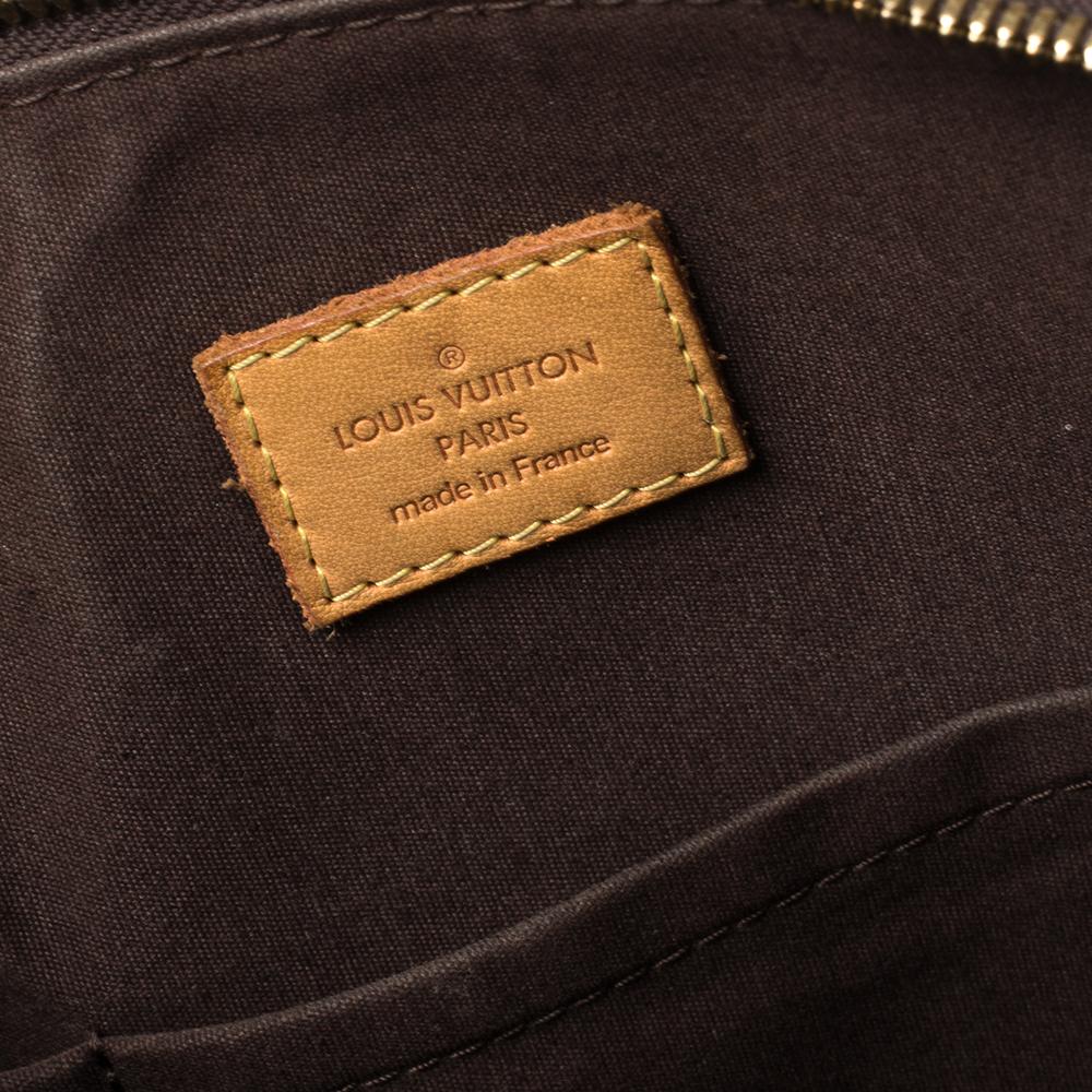 Louis Vuitton Amarante Monogram Vernis Alma GM Bag 1