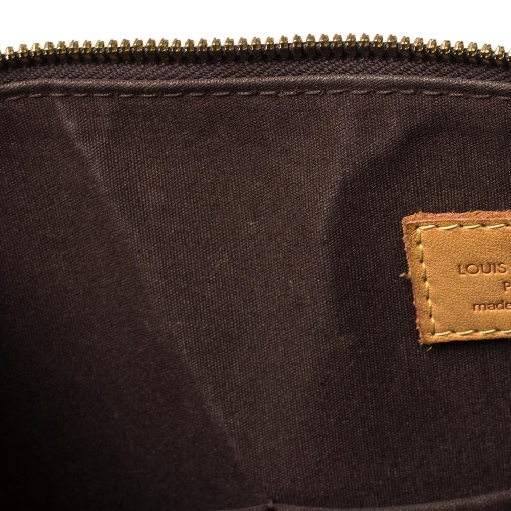 Women's Louis Vuitton Amarante Monogram Vernis Alma GM Bag