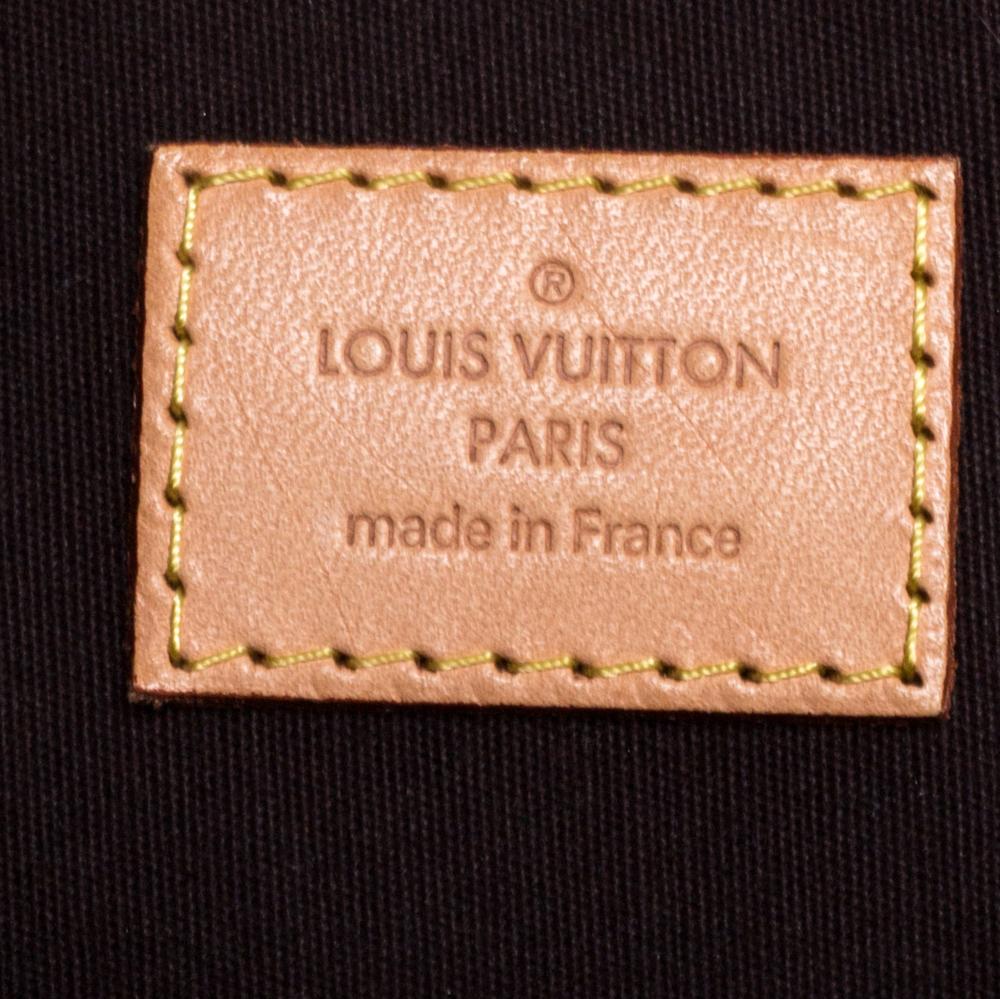Louis Vuitton Amarante Monogrammierte Vernis Alma GM-Tasche 1