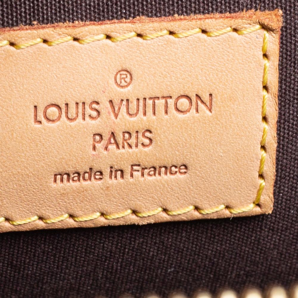 Louis Vuitton Amarante Monogram Vernis Alma GM Bag 2