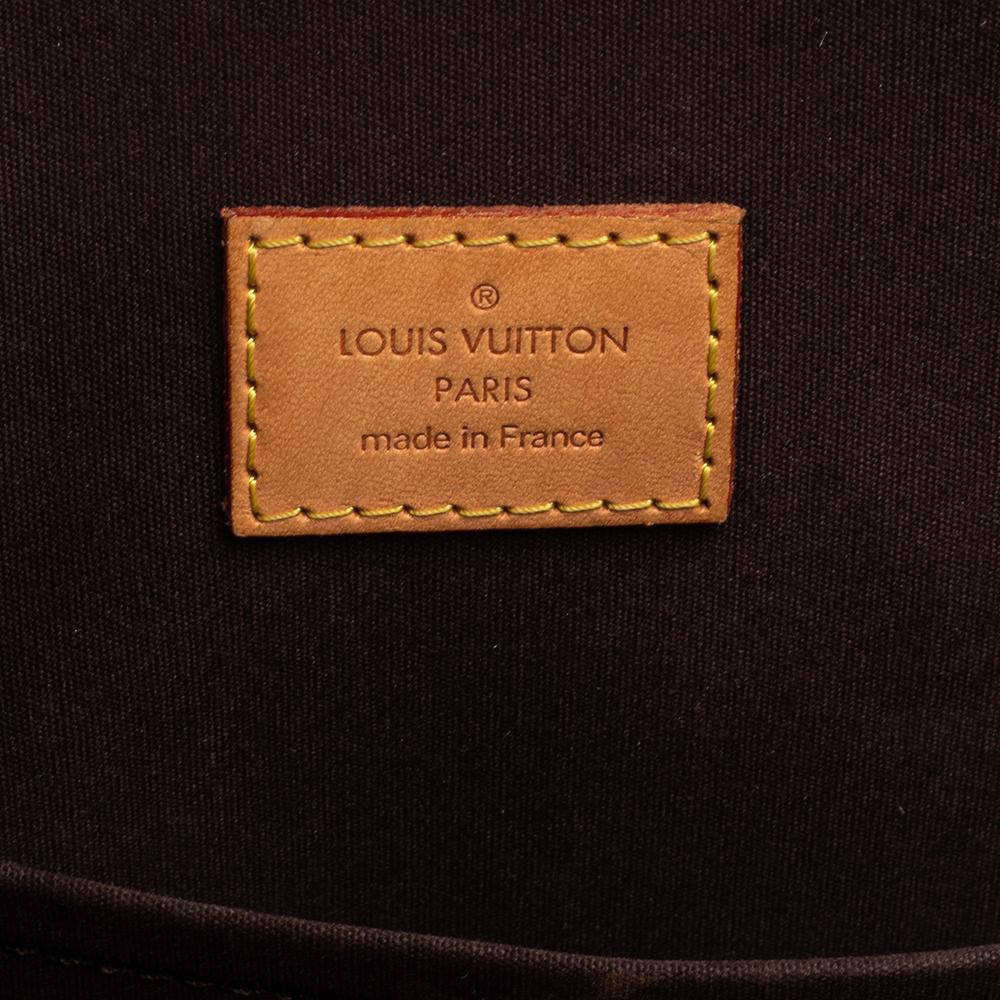 Louis Vuitton Amarante Monogram Vernis Alma GM Bag 2