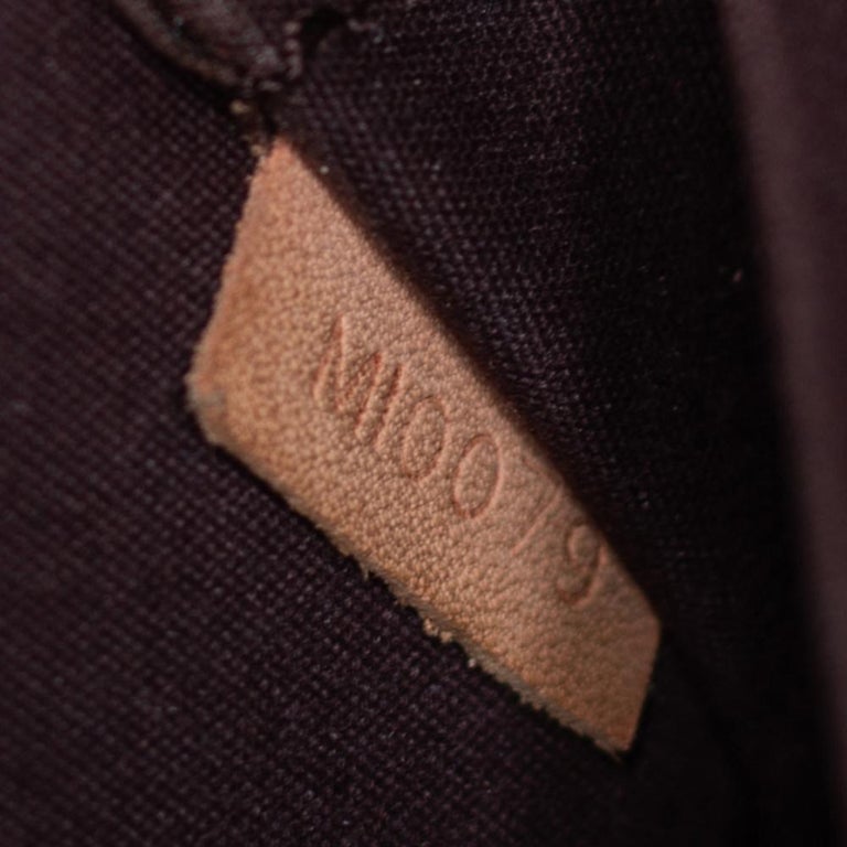 Louis Vuitton Amarante Monogram Vernis Alma GM Bowler bag 863039