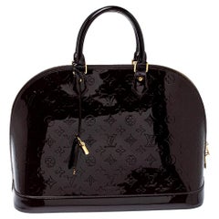 Louis Vuitton Amarante Monogram Vernis Alma GM Bag