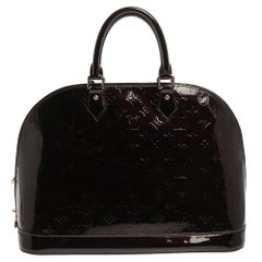 Louis Vuitton Amarante Monogram Vernis Alma GM Tasche