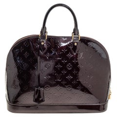 Louis Vuitton Amarante Monogram Vernis Alma GM Tasche