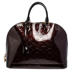 Louis Vuitton - Sac Amarante Monogramme Vernis Alma GM