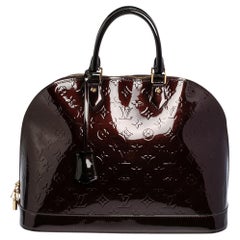 Louis Vuitton - Sac Amarante Monogramme Vernis Alma GM