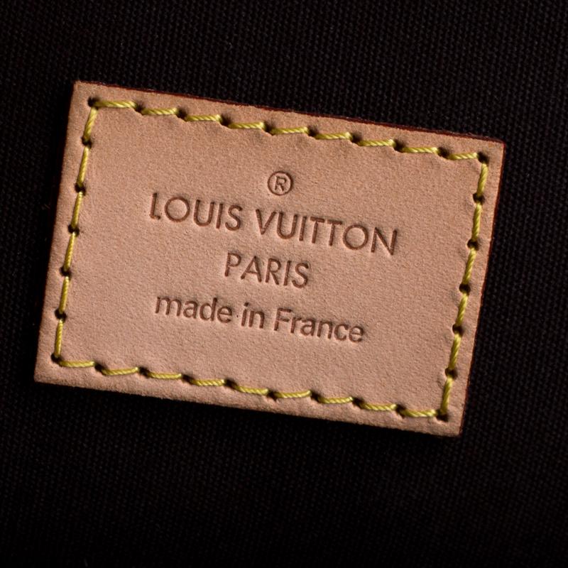 Louis Vuitton Amarante Monogram Vernis Alma GM 5