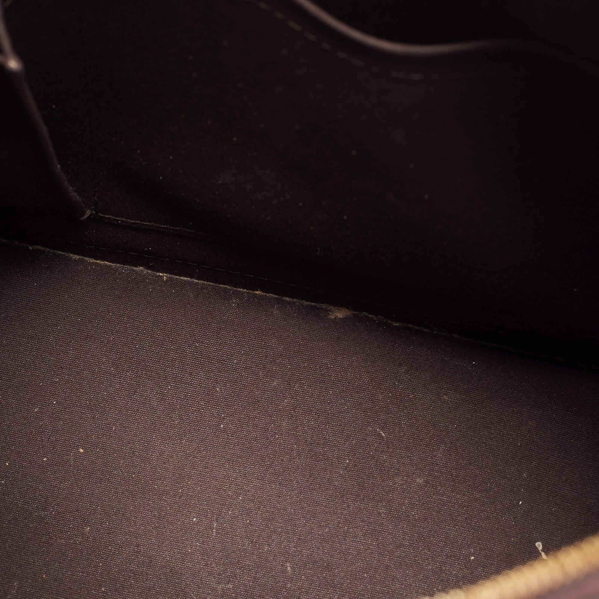 Louis Vuitton Amarante Monogram Vernis Alma PM Bag 5