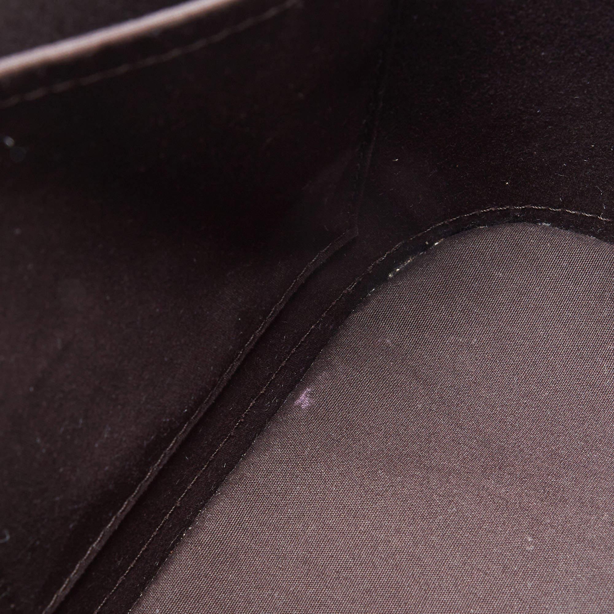 Louis Vuitton Amarante Monogram Vernis Alma PM Bag 10