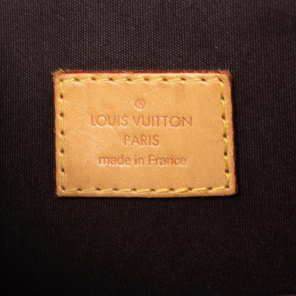Louis Vuitton Amarante Monogram Vernis Alma PM Bag 1