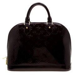 Louis Vuitton Amarante Monogram Vernis Alma PM Bag