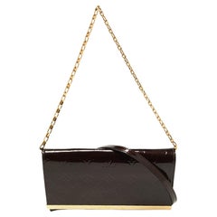 Pochette Louis Vuitton Amarante Monogram Vernis Ana