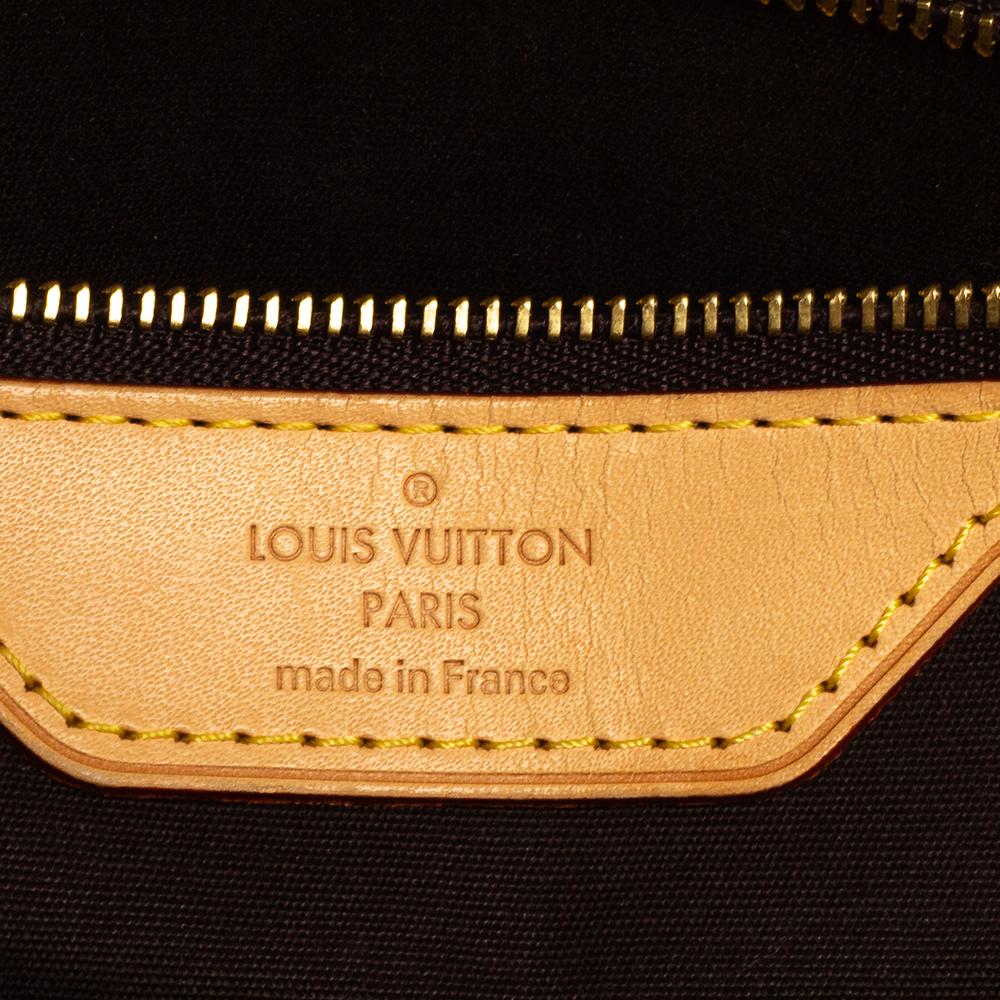 Louis Vuitton Amarante Monogram Vernis and Leather Brea MM Bag 3