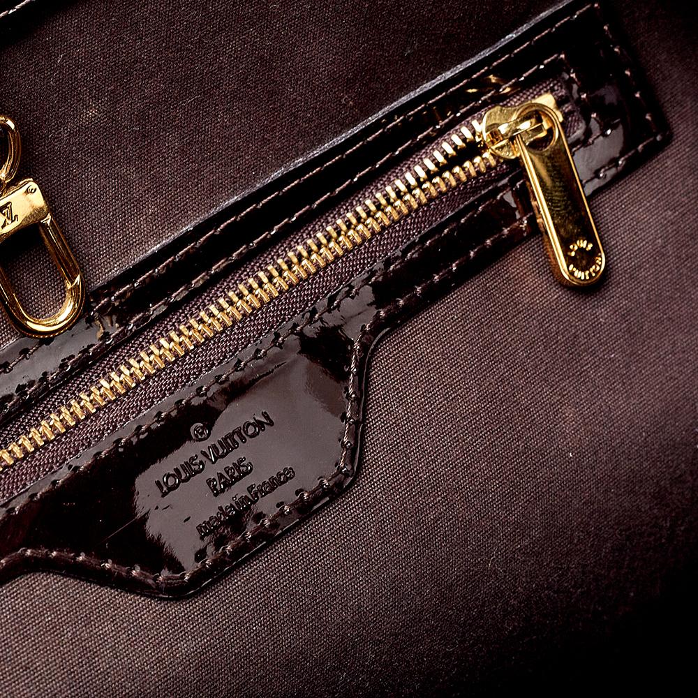 Louis Vuitton Amarante Monogram Vernis Avalon GM Bag 2