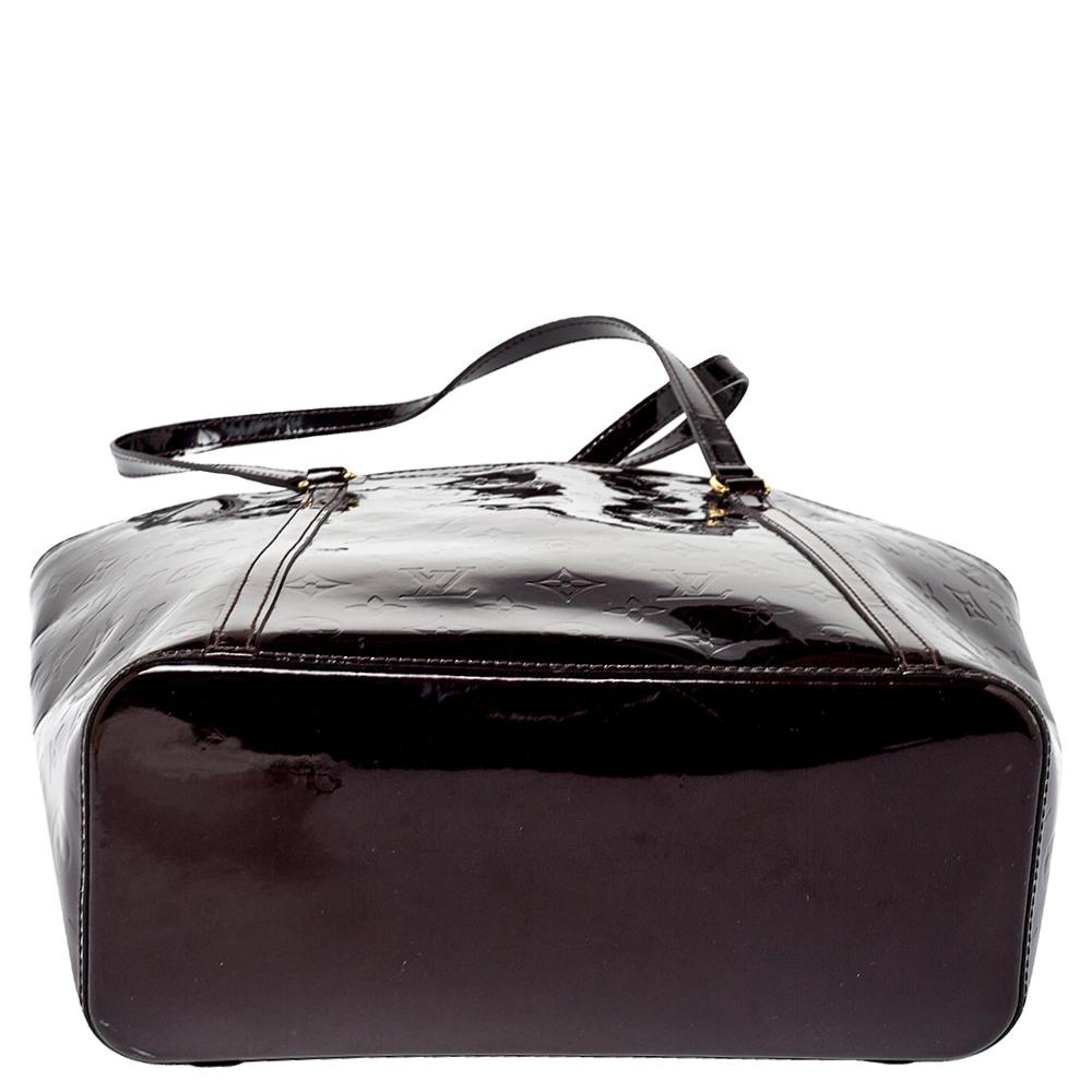Louis Vuitton Amarante Monogram Vernis Avalon GM Bag 3