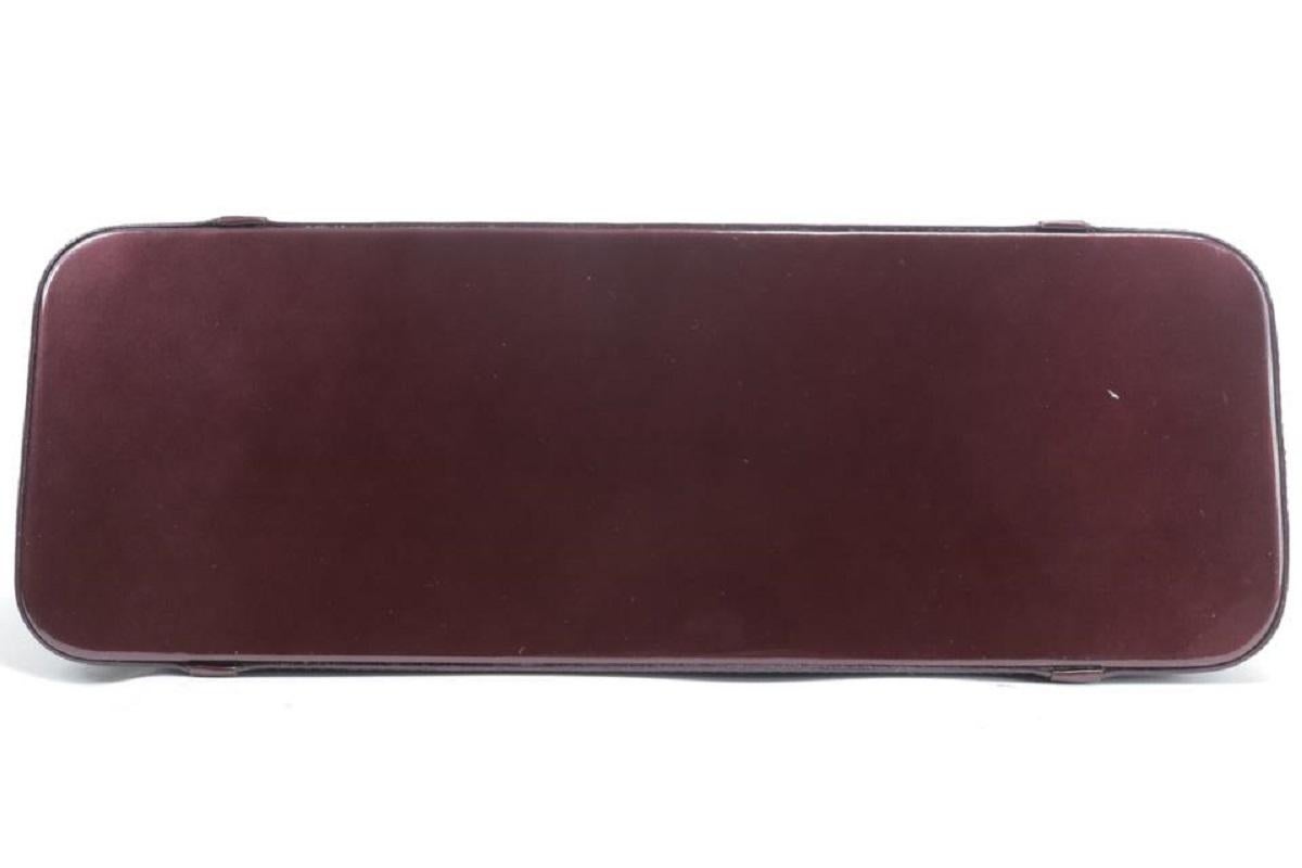 Louis Vuitton  Amarante Monogram Vernis Avalon PM Shoulder Bag 18LK01 For Sale 6