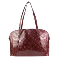 Louis Vuitton Amarante Monogram Vernis Avalon Zipped PM Bag 920lv49