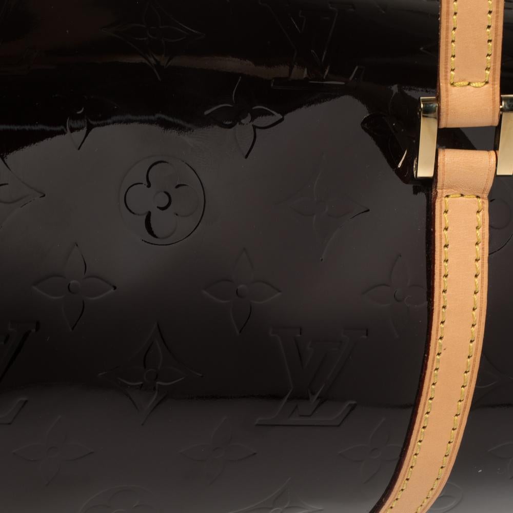 Louis Vuitton Amarante Monogram Vernis Bedford Bag 2