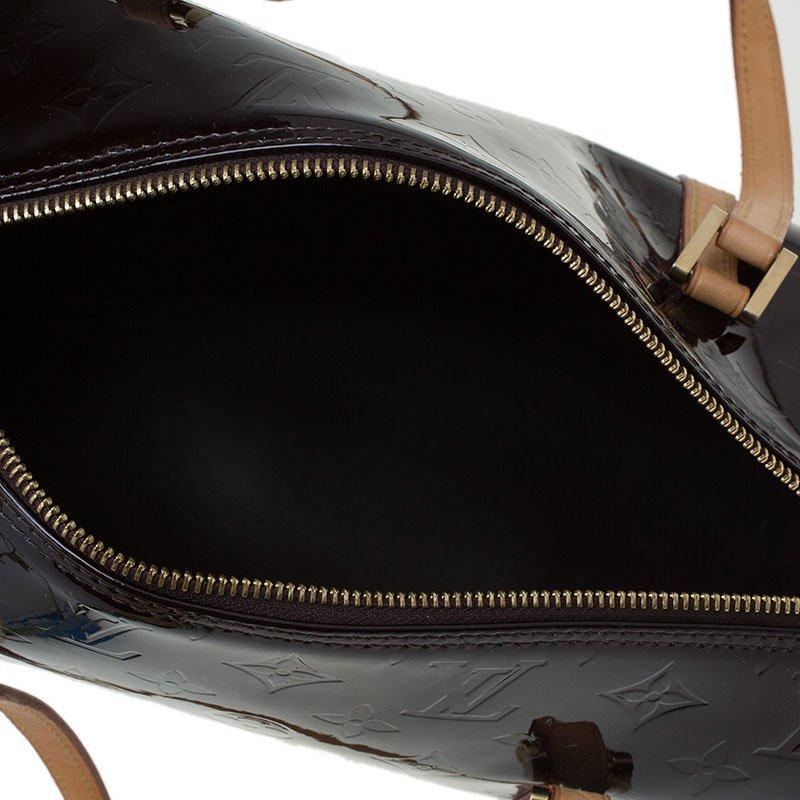 Women's Louis Vuitton Amarante Monogram Vernis Bedford Bag
