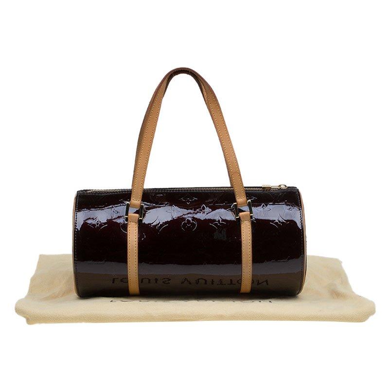 Louis Vuitton Amarante Monogram Vernis Bedford Bag 3