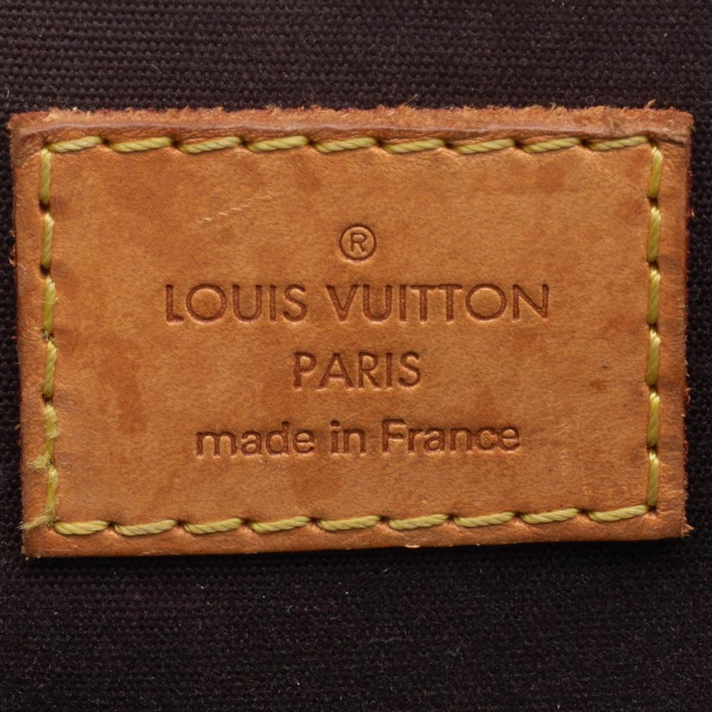 Louis Vuitton Amarante Monogram Vernis Bellevue GM Bag 3