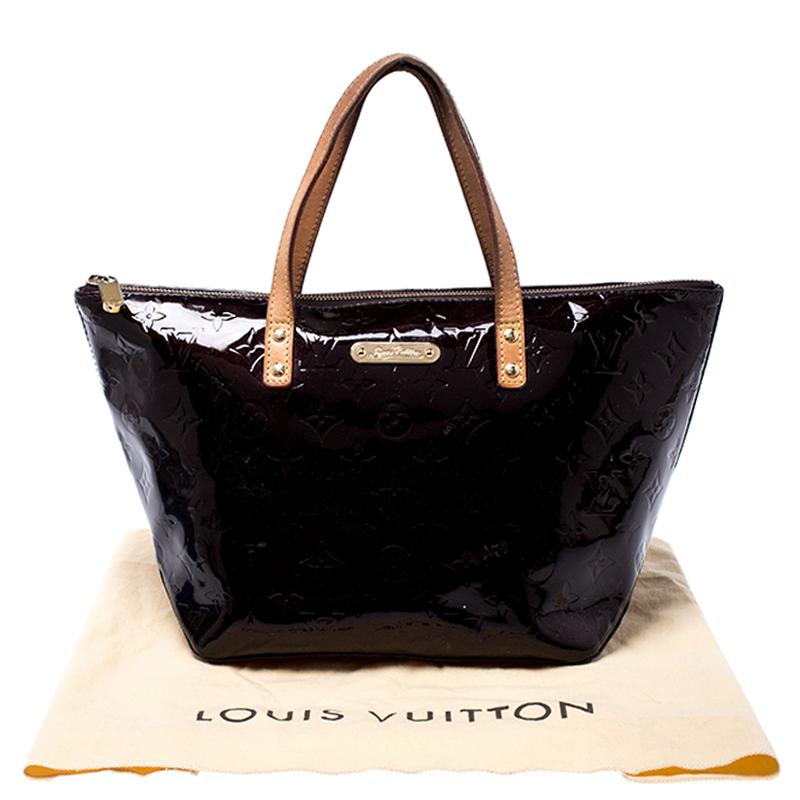 Louis Vuitton Amarante Monogram Vernis Bellevue PM Bag 5