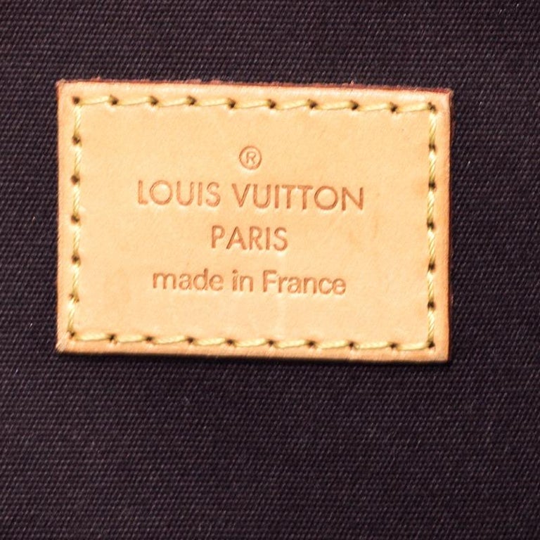 Louis Vuitton Vintage Amarante Monogram Vernis Bellevue PM