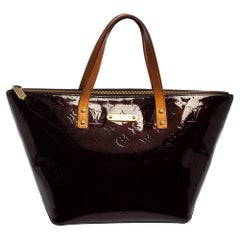 Louis Vuitton Amarante Monogram Vernis Bellevue PM Bag at 1stDibs