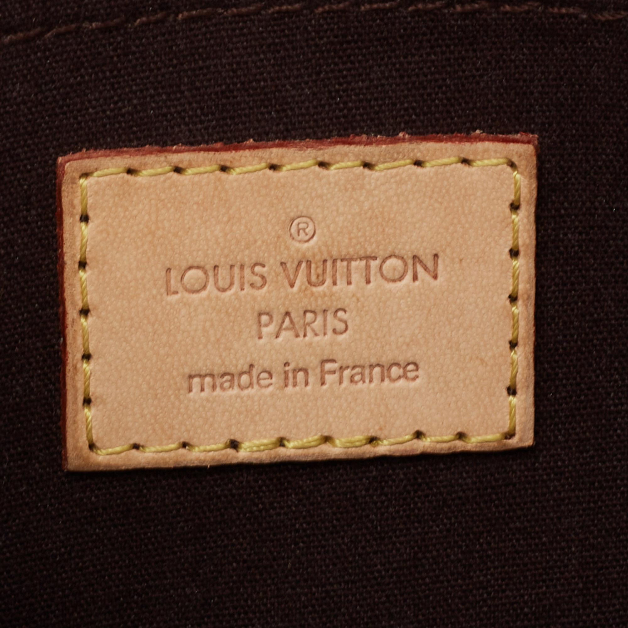 Louis Vuitton Amarante Monogram Vernis Bellflower PM Bag 5