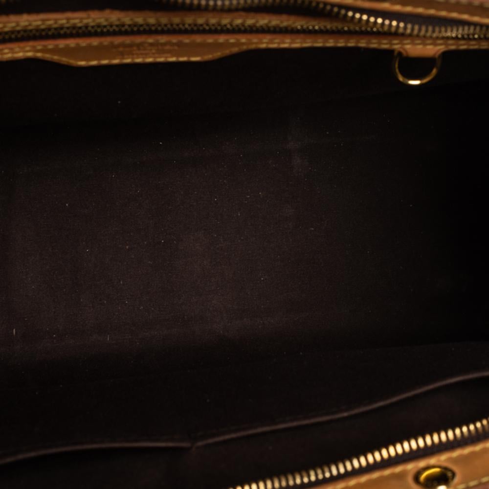 Louis Vuitton Amarante Monogram Vernis Brea GM Bag 2